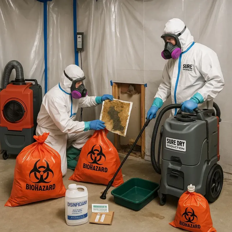 Contaminated Water Handling Protocols process in Columbia City, OR