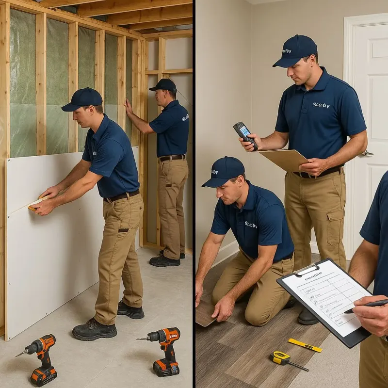 Repairs and Reconstruction process in Columbia City, OR