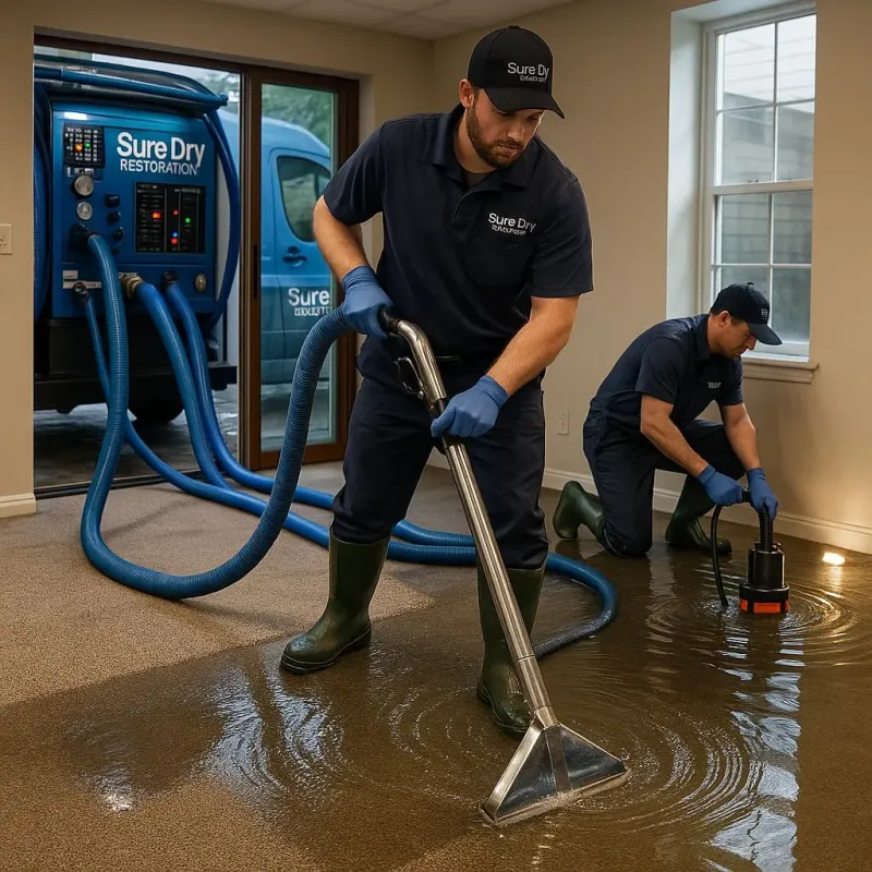 Water Extraction and Removal process in Columbia City, OR